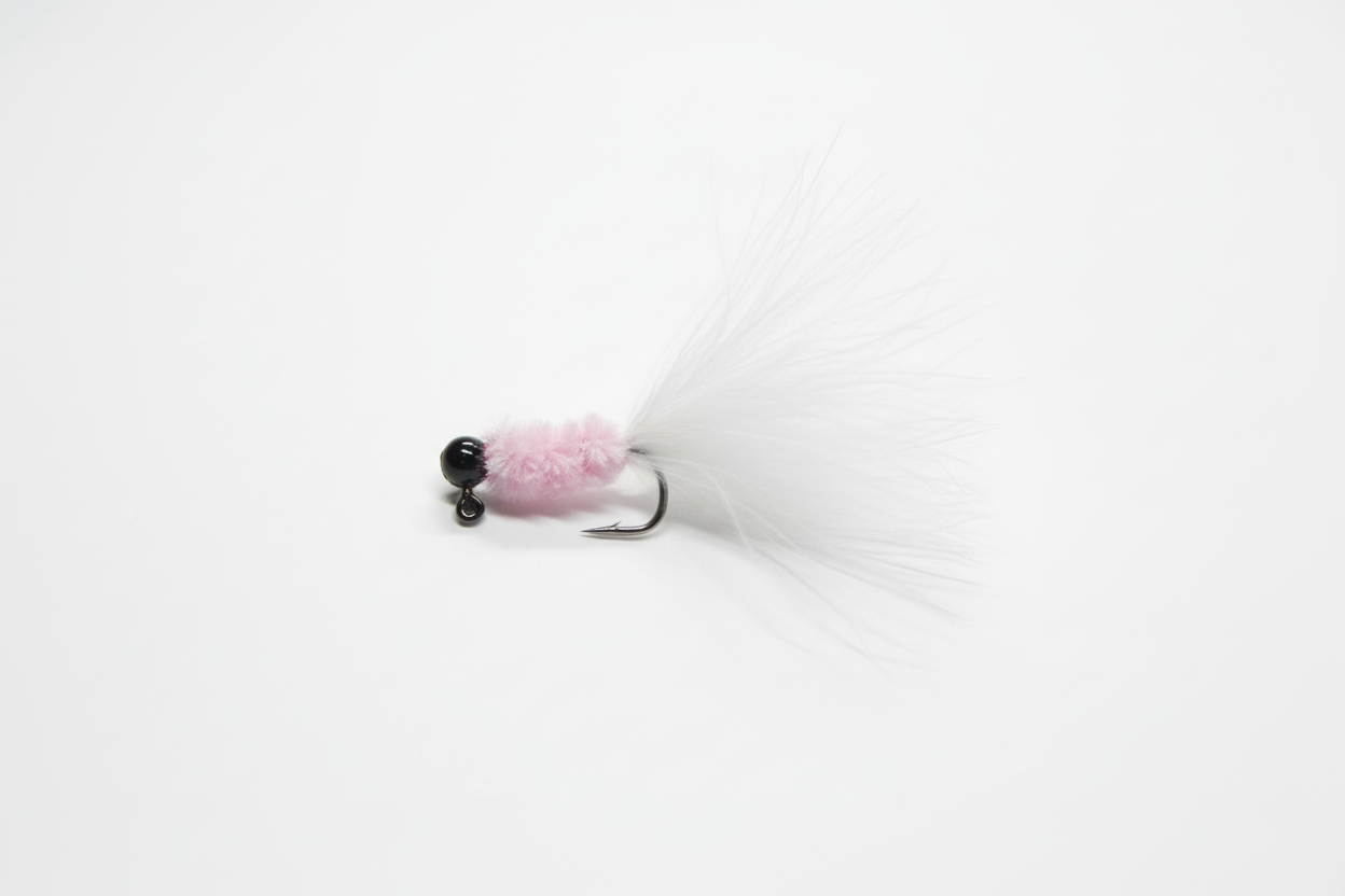 Pink Bubblegum Hair Jig – 1/32 oz