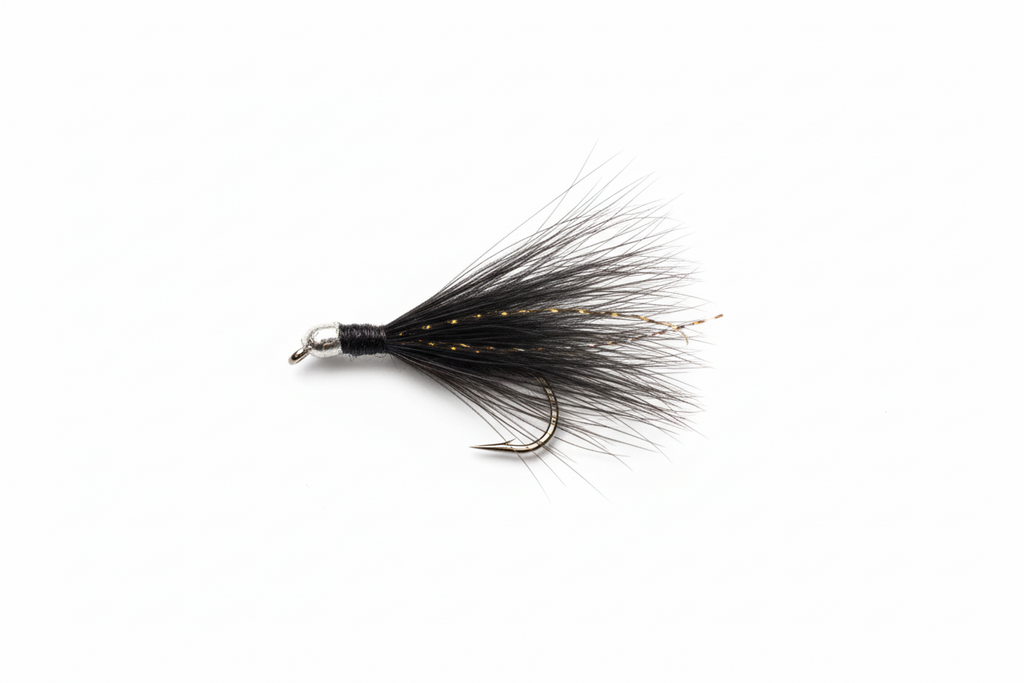 Black jig trailer 1/48 oz